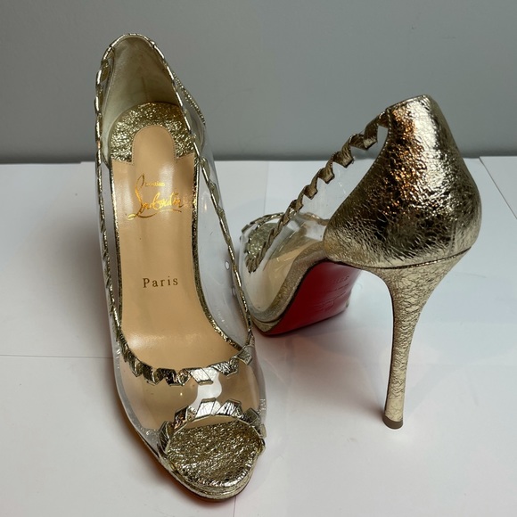 Christian Louboutin Shoes - NWT Christian Louboutin Haragaret PVC Pumps